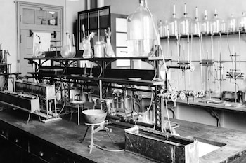 El laboratorio histórico en Banting