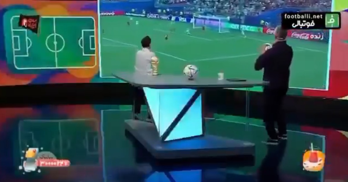 La inédita escena en la TV iraní en el vibrante final del Austria-Argelia que los eliminó del Mundial: “No lo puedo creer”