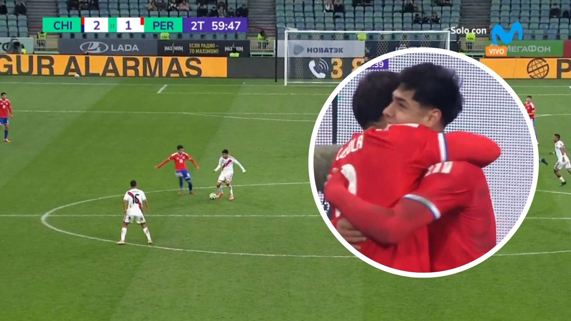 Grosero error de Jairo Concha provocó remontada de Chile ante Perú en solo seis minutos.