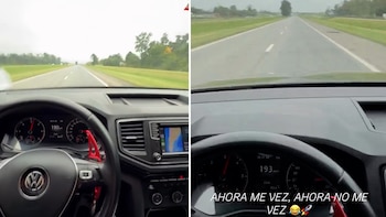 Un joven se filmó manejando a casi 200 km al ritmo de una guaracha: será inhabilitado