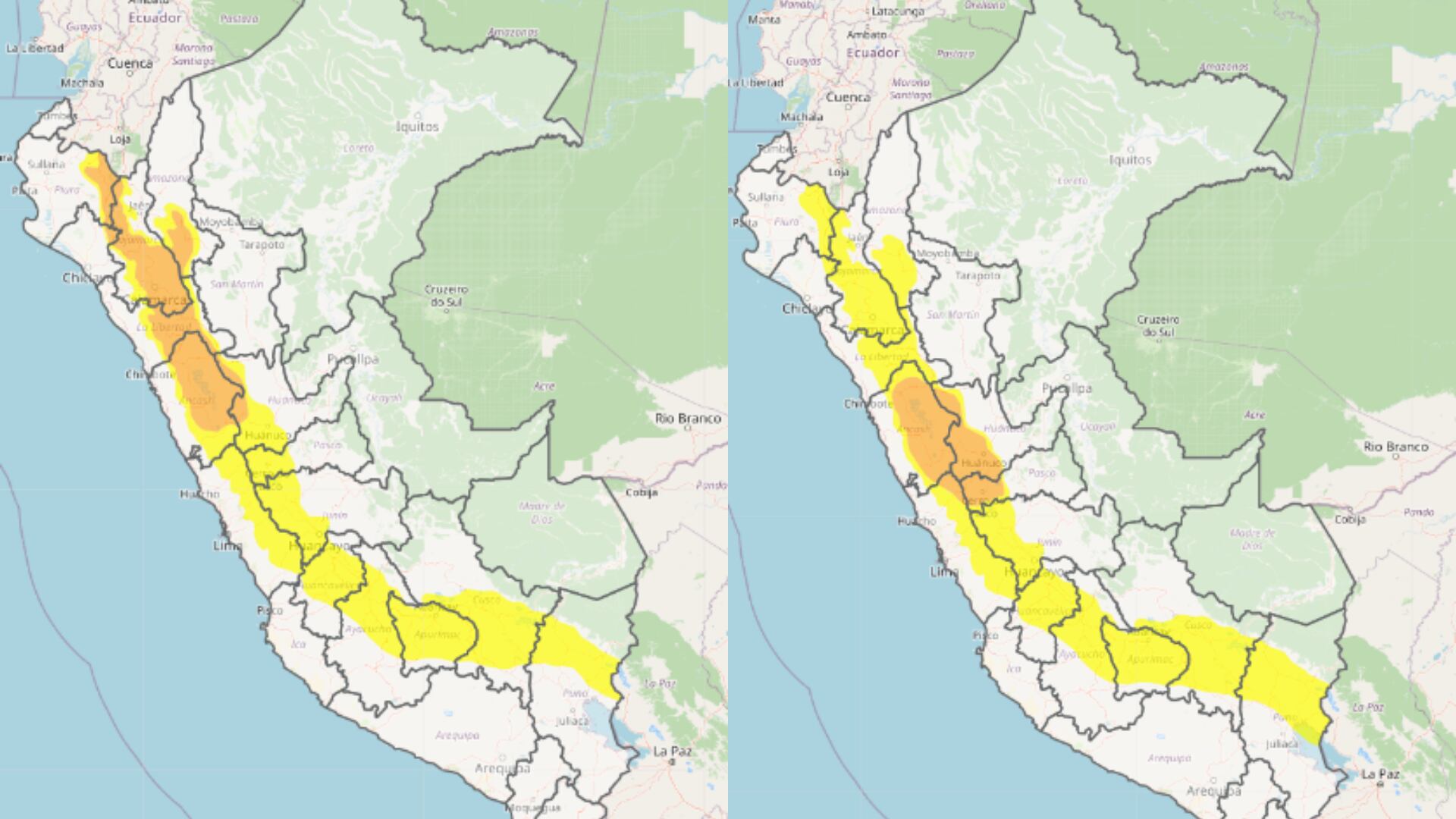 Senamhi pronostica fenómeno