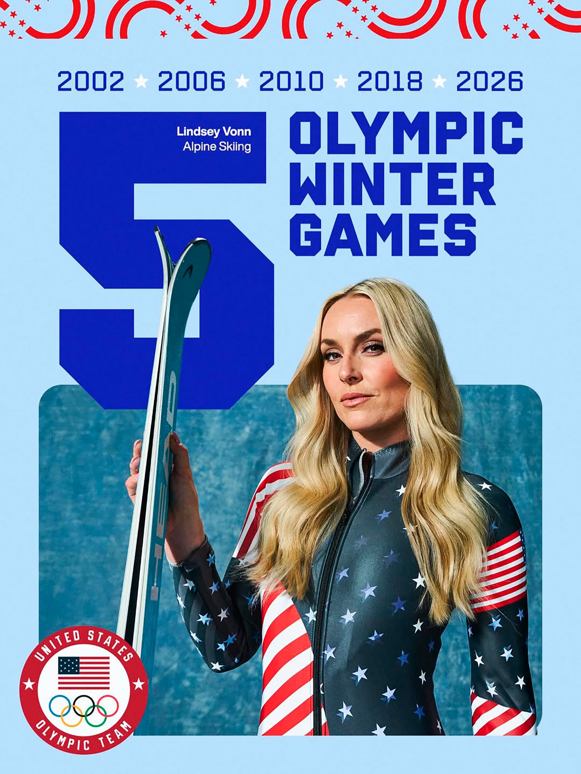 Estados Unidos confirmó la participación de Lindsey Vonn en los Juegos Olímpicos de 2026