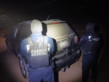 No se reportaron detenidos tras el aseguramiento. Crédito: SSCBC