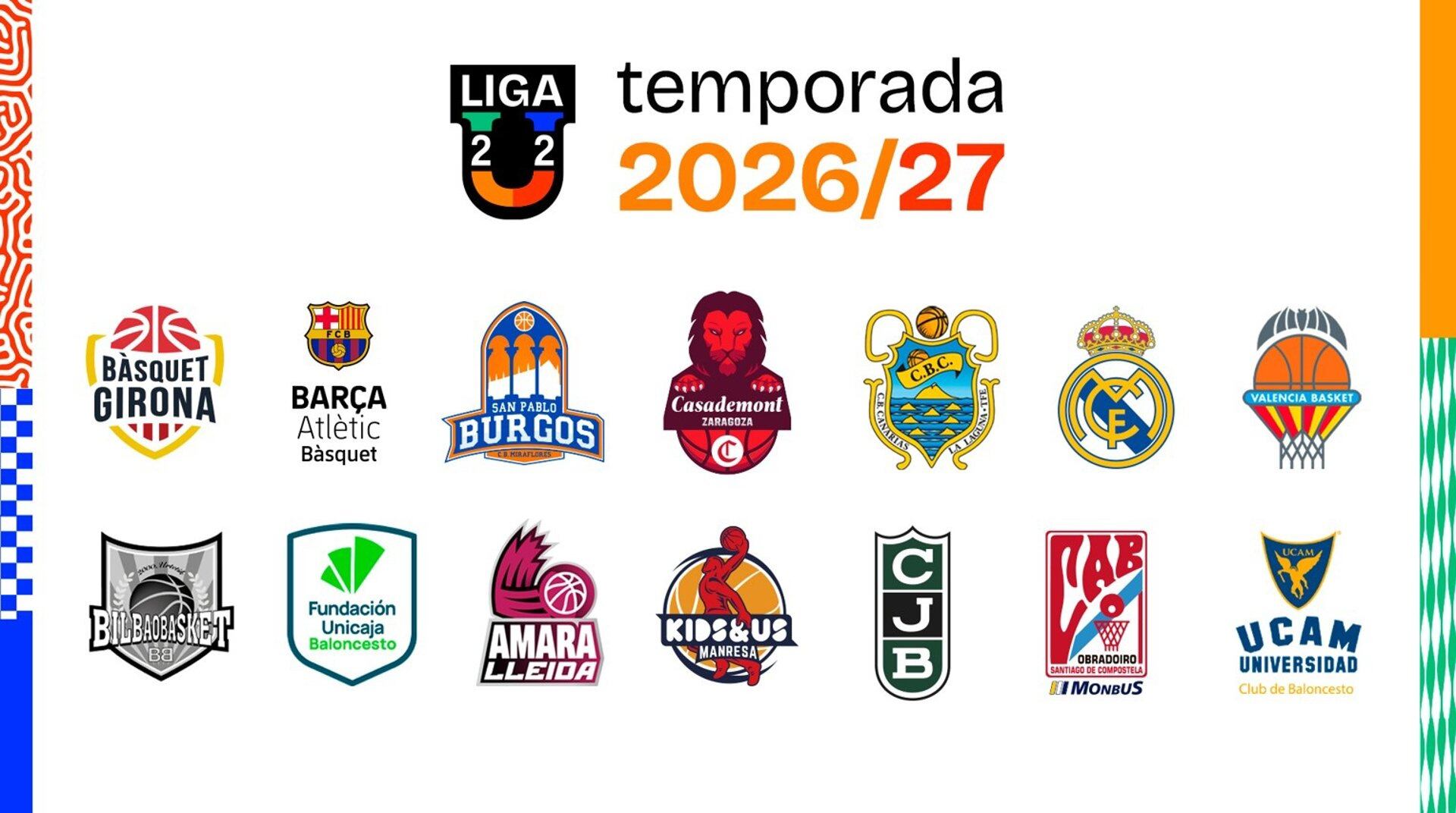 La Liga U define los equipos y los grupos de la temporada 2026-27