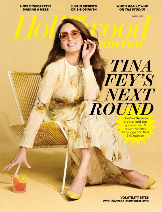 Tina Fey regresa como actriz principal con The Four Seasons, una comedia sobre la mediana edad para Netflix (Portada: The Hollywood Reporter/Nino Muñoz)