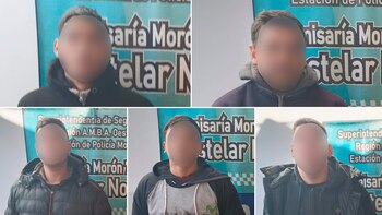Los cinco sospechosos intentaron robar
