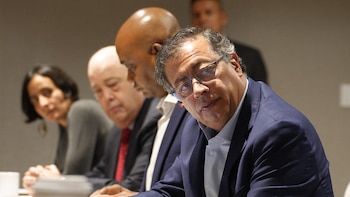 Desde Estados Unidos, Gustavo Petro