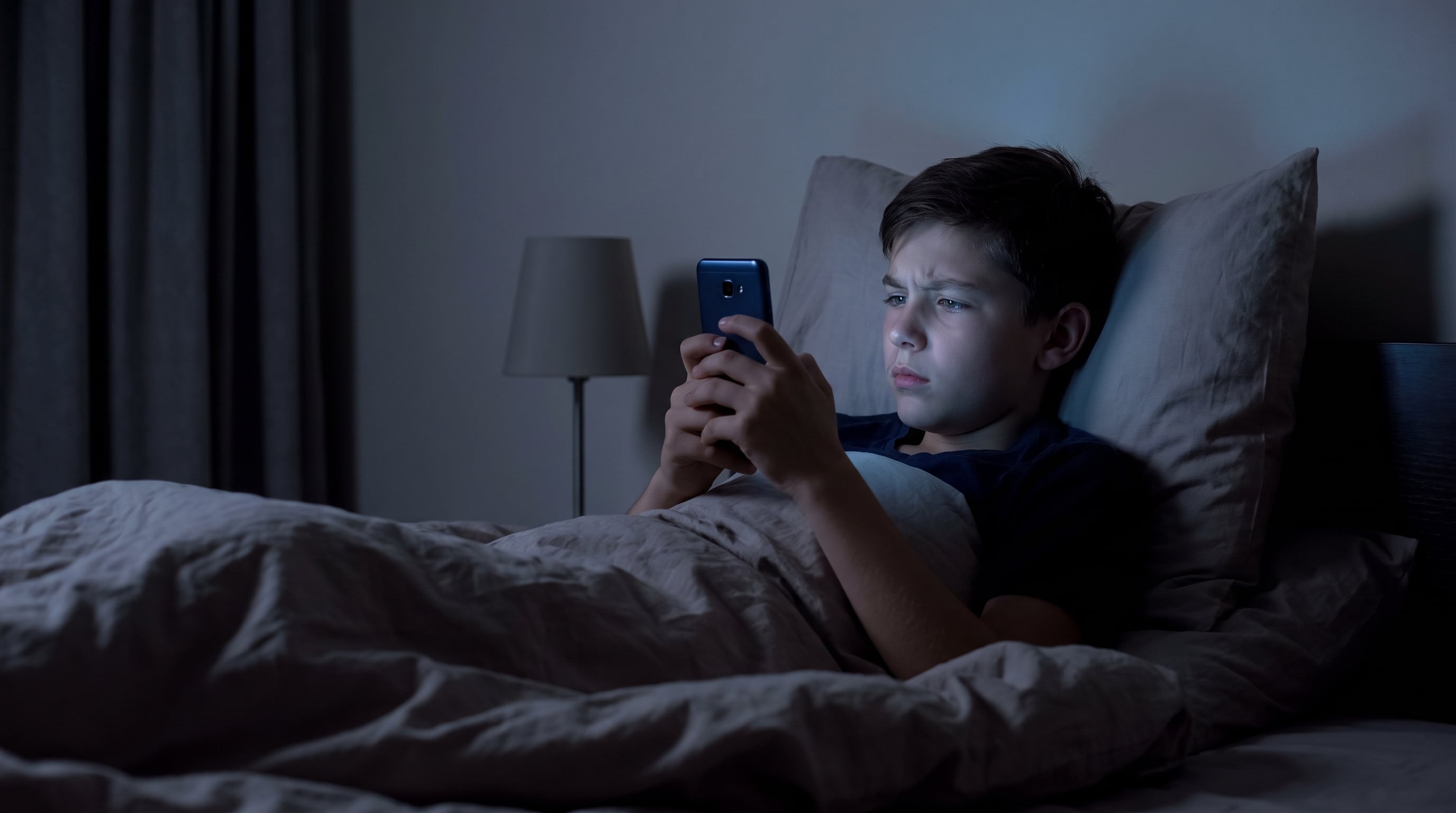 The Conversation advirtió que los problemas de sueño en adolescentes no se explican solo por la luz azul de las pantallas (Imagen Ilustrativa Infobae)