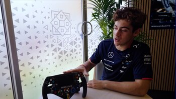 Franco Colapinto mostró cómo es