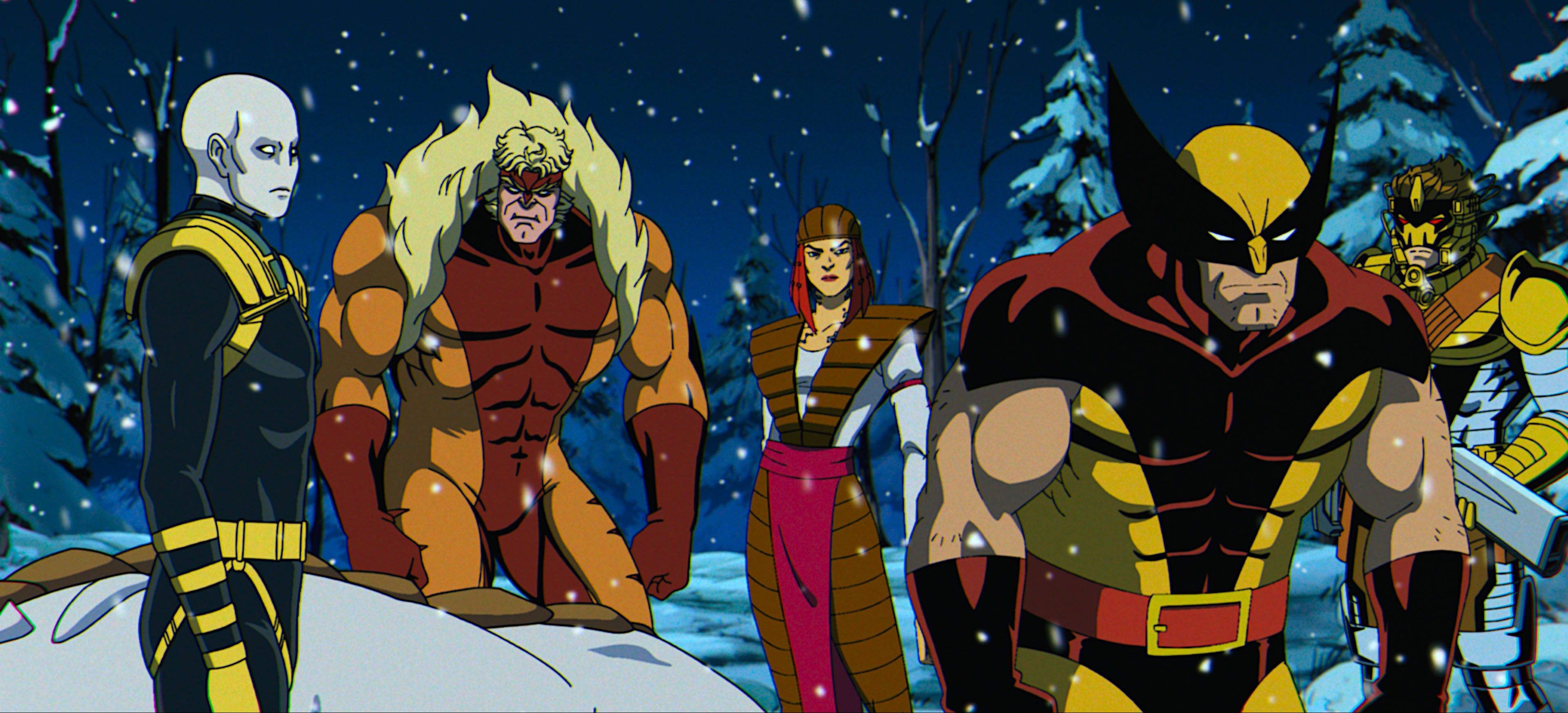 A scene from Marvel