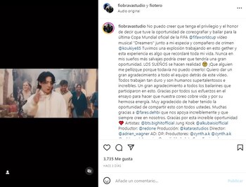 Fiorella Otero agradece la oportunidad