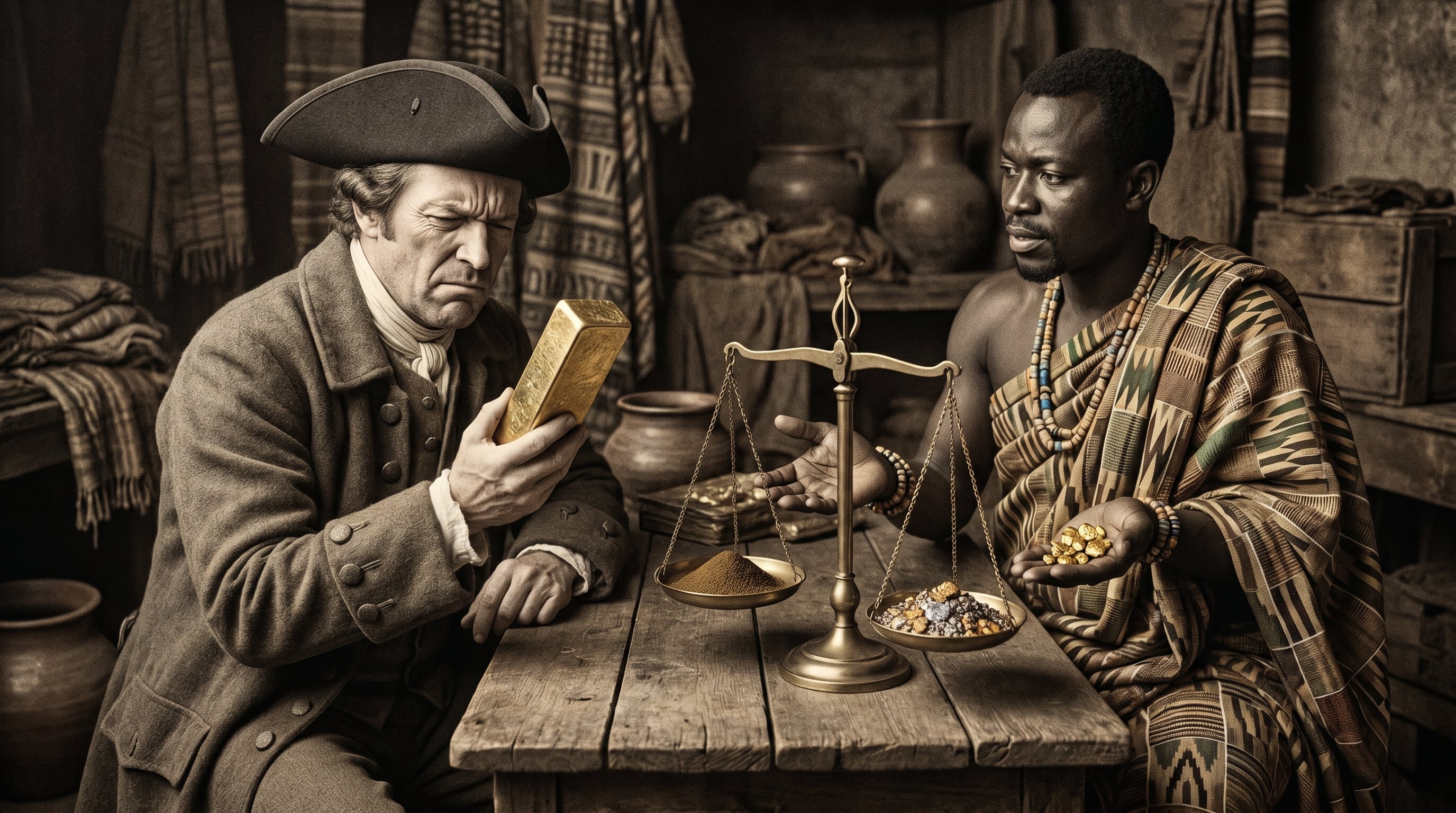 El hallazgo obliga a revisar la historia del comercio de oro entre África Occidental y Europa, revalorizando la legitimidad de los comerciantes akanes (Imagen Ilustrativa Infobae)