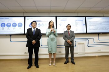 Ministra de Vivienda, Hania Pérez