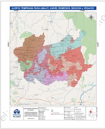 Mapa de focalización de territorio