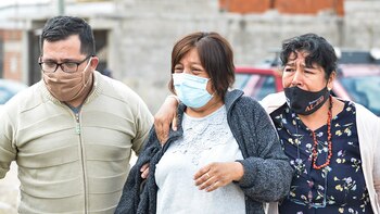 Mónica Cunchila, madre de la