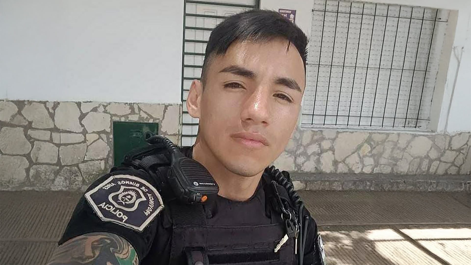 El policía que falleció en el accidente, Gabriel Alejandro Agüero