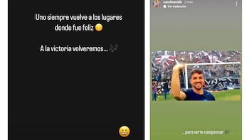 Mensajes de Carolina Vidir en