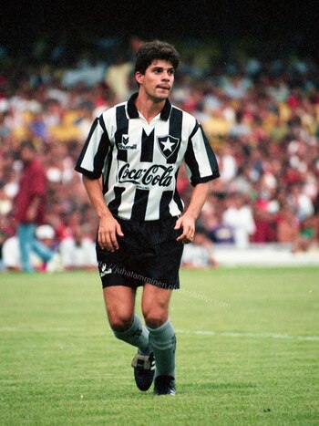 En Botafogo fue goleador y ganó un título tras muchos años de sequía