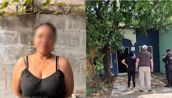 La detención en El Salvador se produjo tras una alerta que abrió una investigación y derivó en un operativo conjunto con la Policía Nacional Civil.(Cortesía: Fiscalía General de la República de El Salvador)