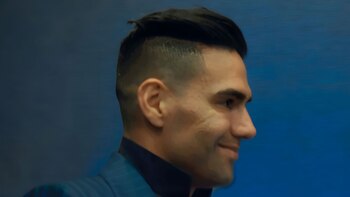 El futbolista colombiano Radamel Falcao