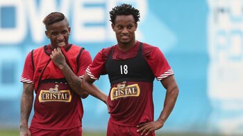 André Carrillo y Jefferson Farfán