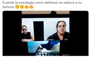 "Abogado, no trae pantalones", juez