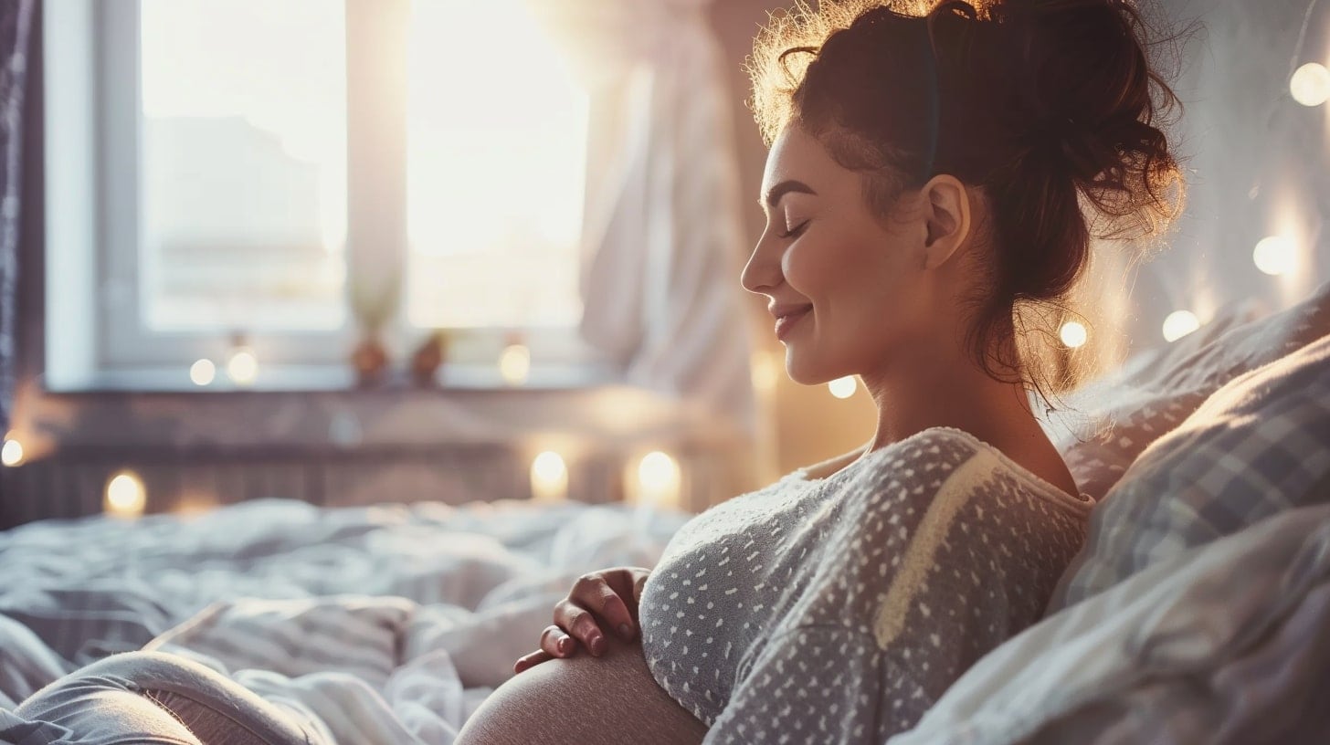 La elección de una postura adecuada al dormir ayuda a reducir molestias y favorece la salud materna durante el embarazo (Imagen Ilustrativa Infobae)