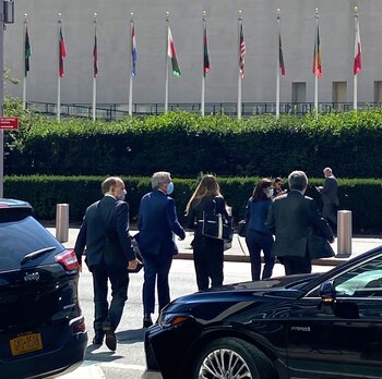 Felipe Solá y la delegación