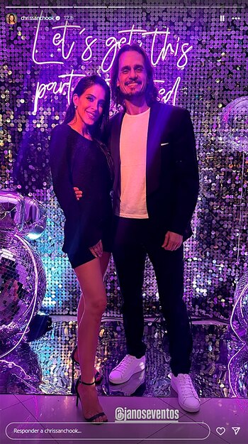 Christian Sancho y Celeste Muriega,