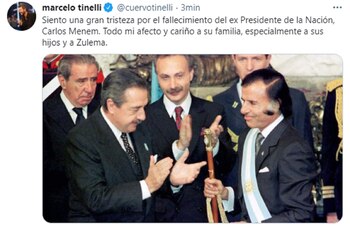 El mensaje de Marcelo Tinelli