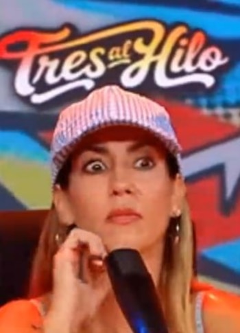 Tilsa Lozano revela por qué nunca sería amiga de Vanessa Terkes: “Un dolor de huev...”. Captura: YouTube 'Tres al hilo'.