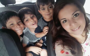 María Belén es mamá de