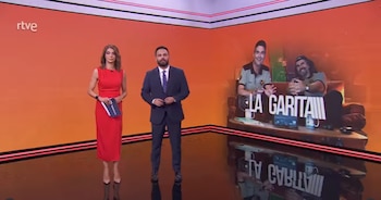 RTVE anunciando el estreno de