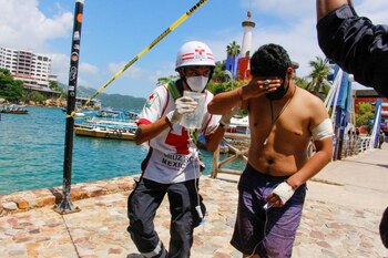 Los balazos se registraron alrededor