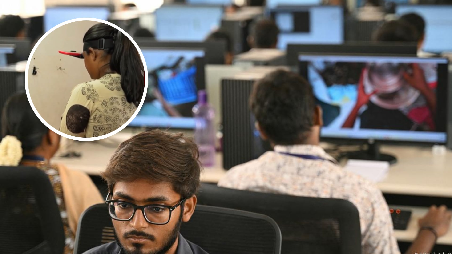 Más allá de la mecánica del trabajo, el testimonio de Divya expone un cambio en su situación personal dentro del hogar.
(Composición Infobae: R.Satish Babu/AFP / Instagram/CNN)