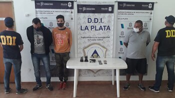 Los tres sospechosos detenidos