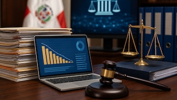 El Poder Judicial de República Dominicana redujo un 93 % su inventario de expedientes en siete años