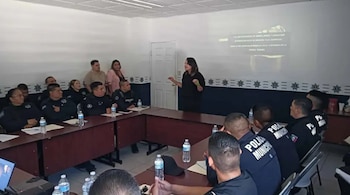 Elementos de la Secretaría de Seguridad y Protección Ciudadana de Ahome iniciaron un proceso de capacitación para personal operativo y preventivo. (Crédito: facebook)