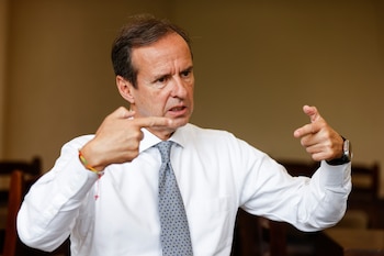 El ex presidente boliviano Jorge 'Tuto' Quiroga (EFE/Sebastiao Moreira/Archivo)