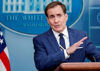 John Kirby, portavoz del Consejo de Seguridad Nacional de EEUU (REUTERS/Evelyn Hockstein)