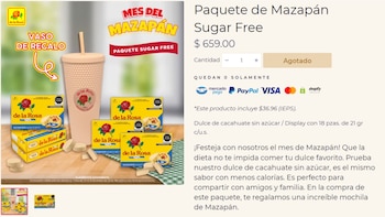 Paquete De la Rosa Mazapán