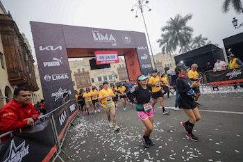 Media maratón de Lima. (Foto:
