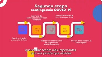 El 24 de agosto iniciarán