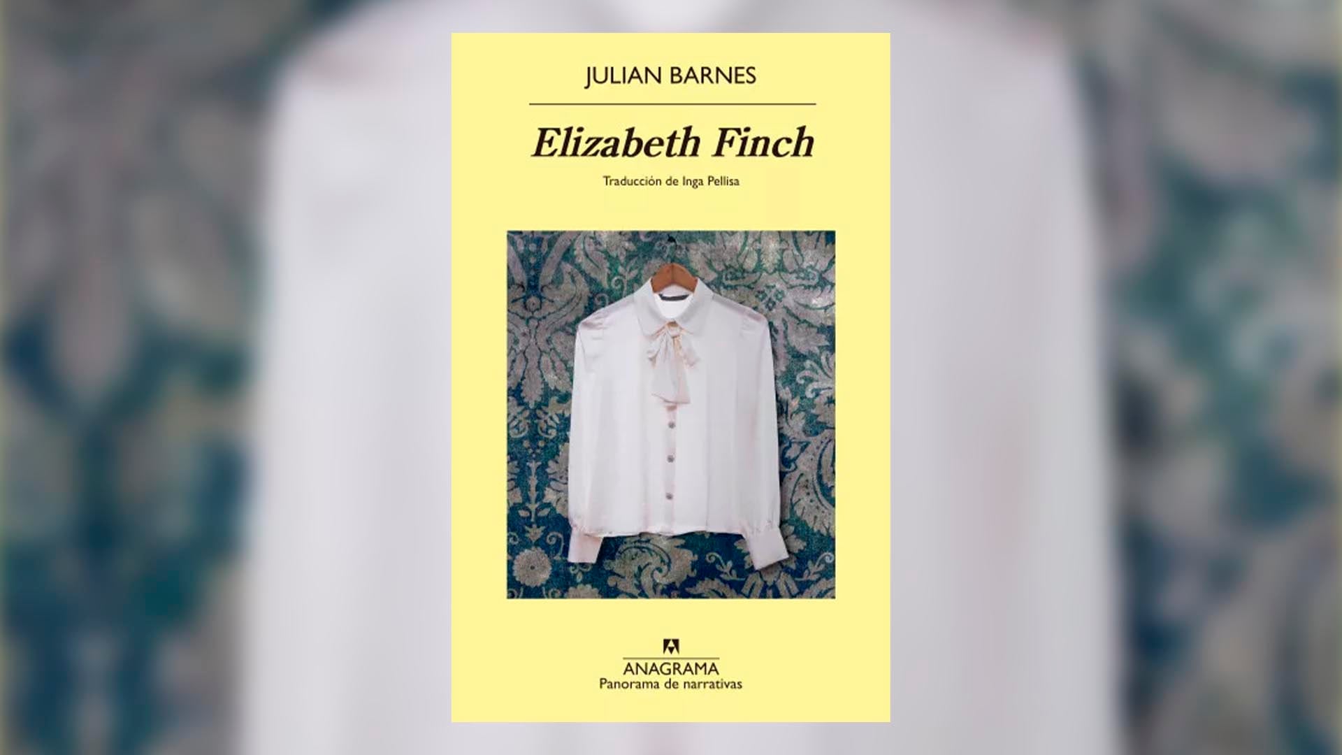 Imagen de 'Elizabeth Finch', una de las novelas más destacadas de Barnes