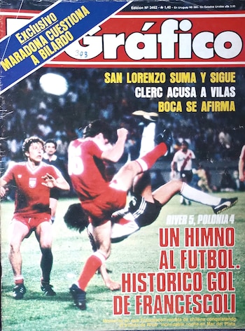 La tapa de El Gráfico