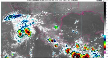 Remanentes de "Norbert" formaron nueva