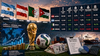 Mundial 2026: ranking económico del Grupo J, en el que Argentina competirá con Austria, Argelia y Jordania