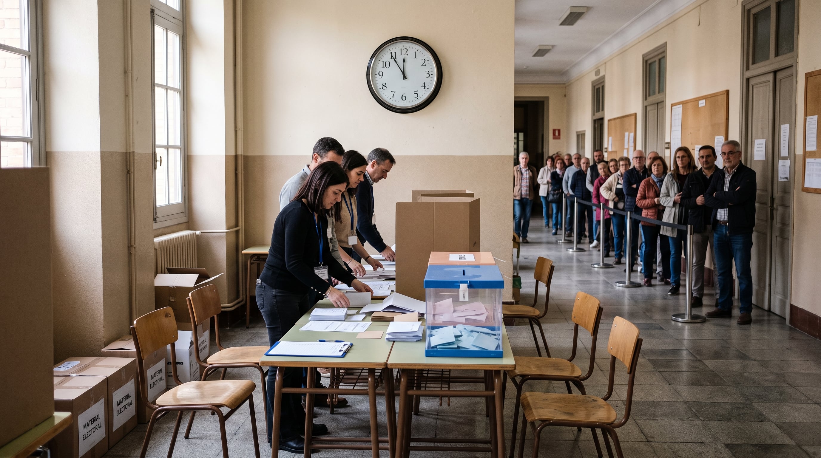 Los miembros de mesa sorteados deben presentarse a las 6:00 a.m. del 4 de octubre, mientras que la votación en las Elecciones Regionales y Municipales 2026 irá de 7:00 a.m. a 5:00 p.m. (Imagen Ilustrativa Infobae)