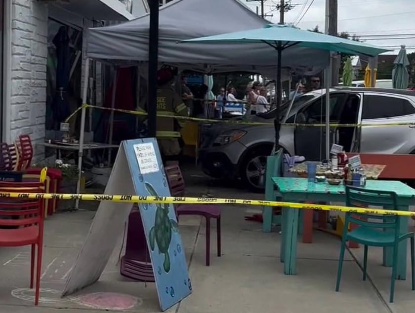 El accidente en Lavallette ocurrió el sábado 19 de septiembre a las 11 de la mañana en el comedor al aire libre de Meg