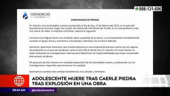 Comunicado de Consorcio San Miguel